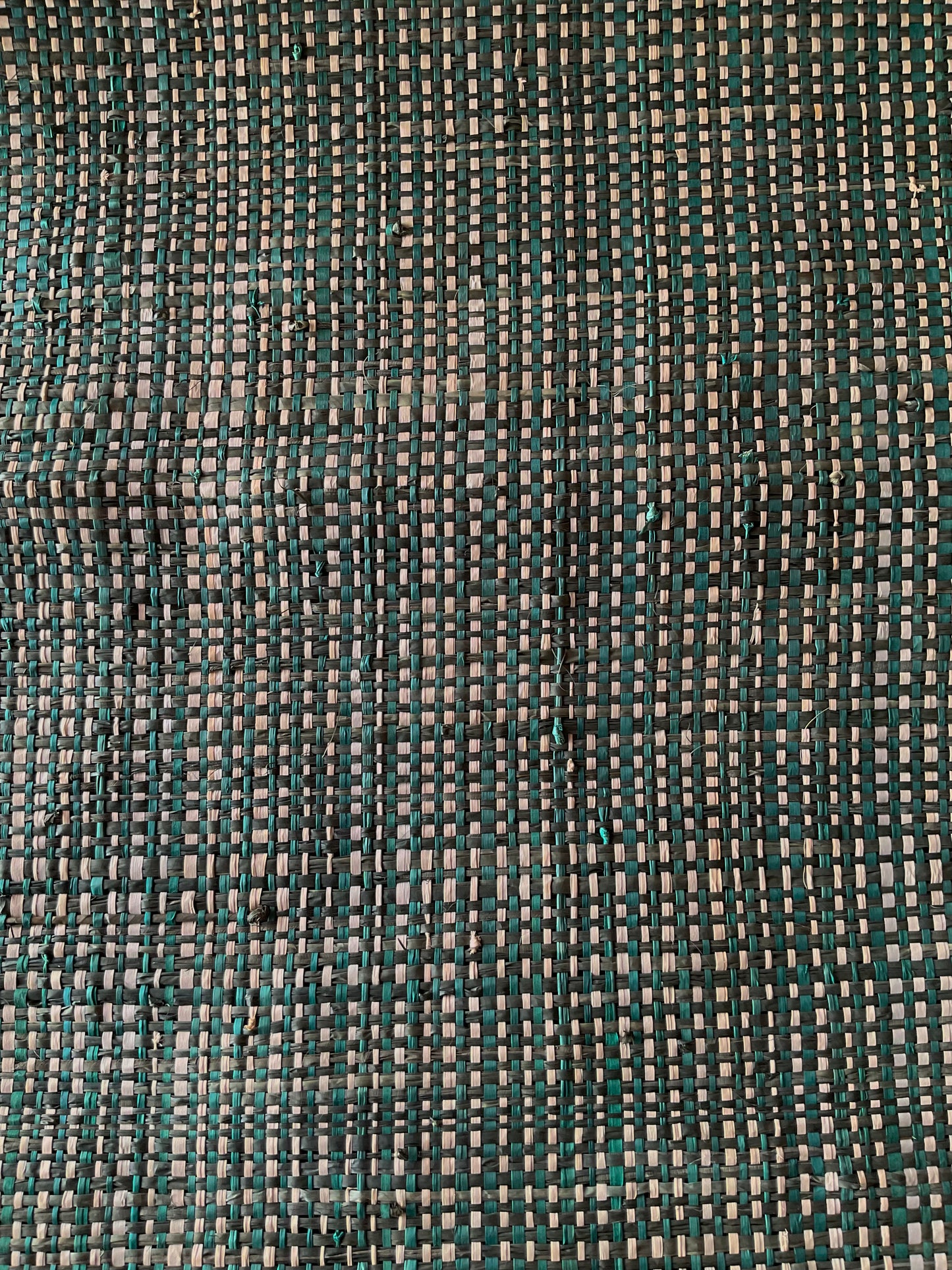Forest Greed Raffia Fabric Roll