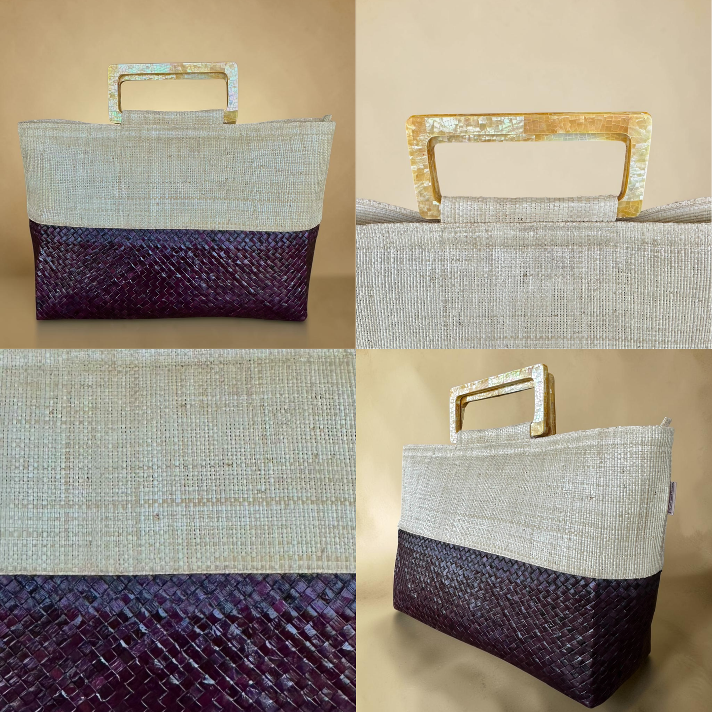 Plum Horizon Tote