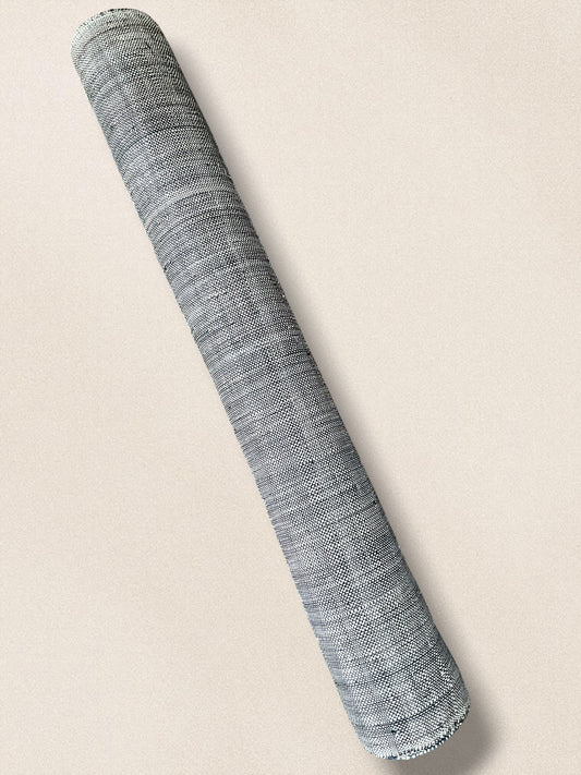 Classic B and W Monochrome Raffia Fabric Roll