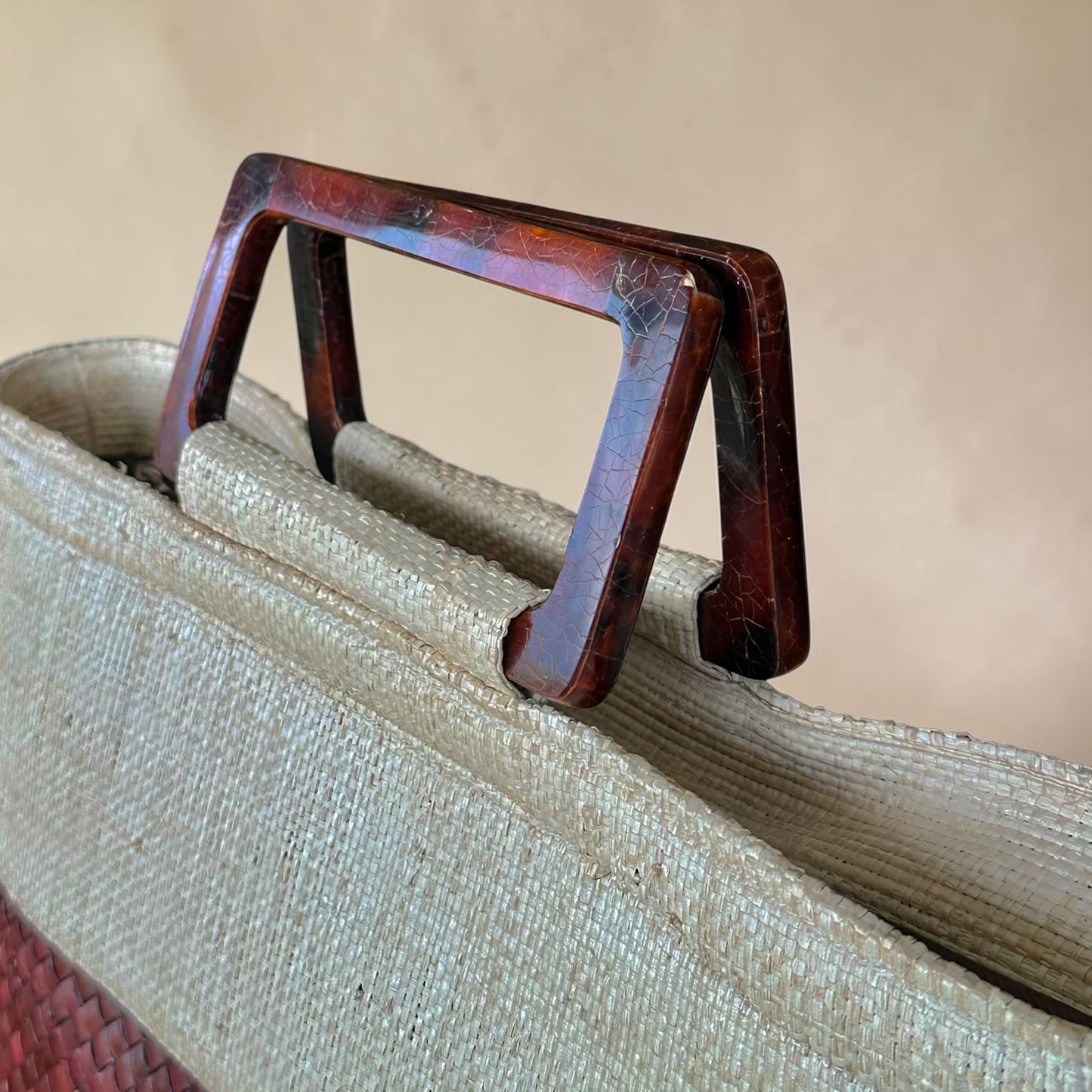 Burgundy Horizon Tote