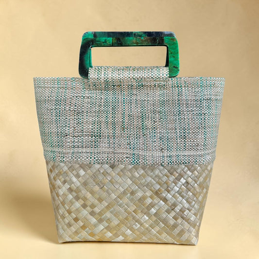 Sienna Horizon Raffia Tote