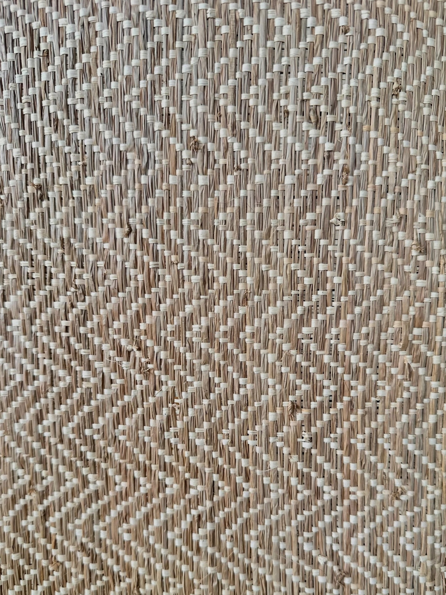 Classic Reversable Zigzag Raffia Fabric Roll