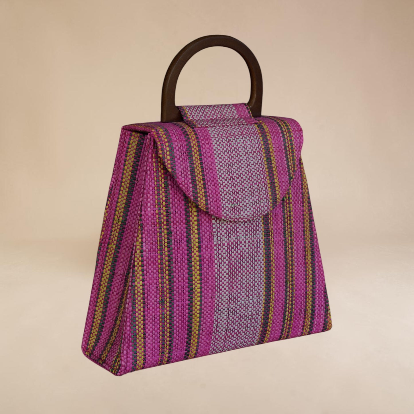 Pink Crimson A-Line Bag