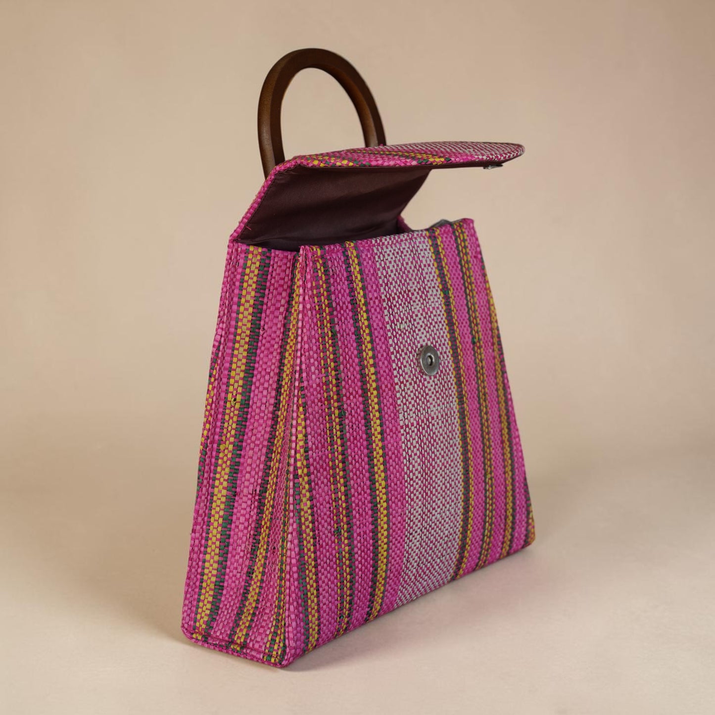 Pink Crimson A-Line Bag
