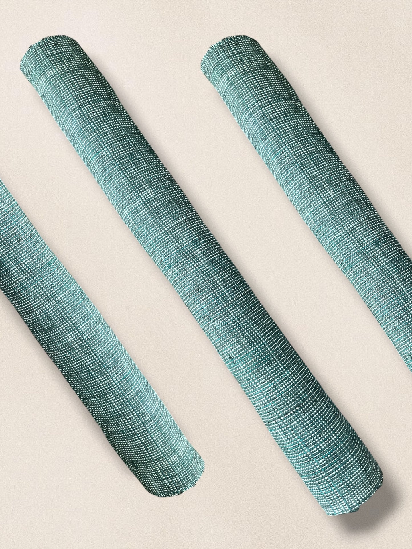 Forest Greed Raffia Fabric Roll