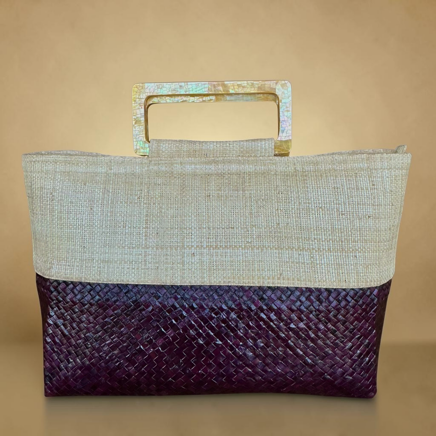 Plum Horizon Tote